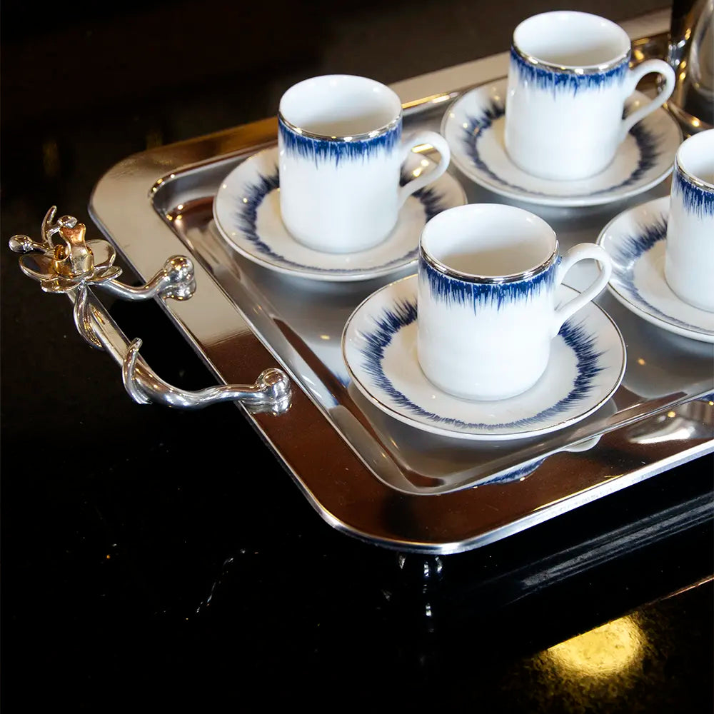 Bandeja para Café Orquídea
