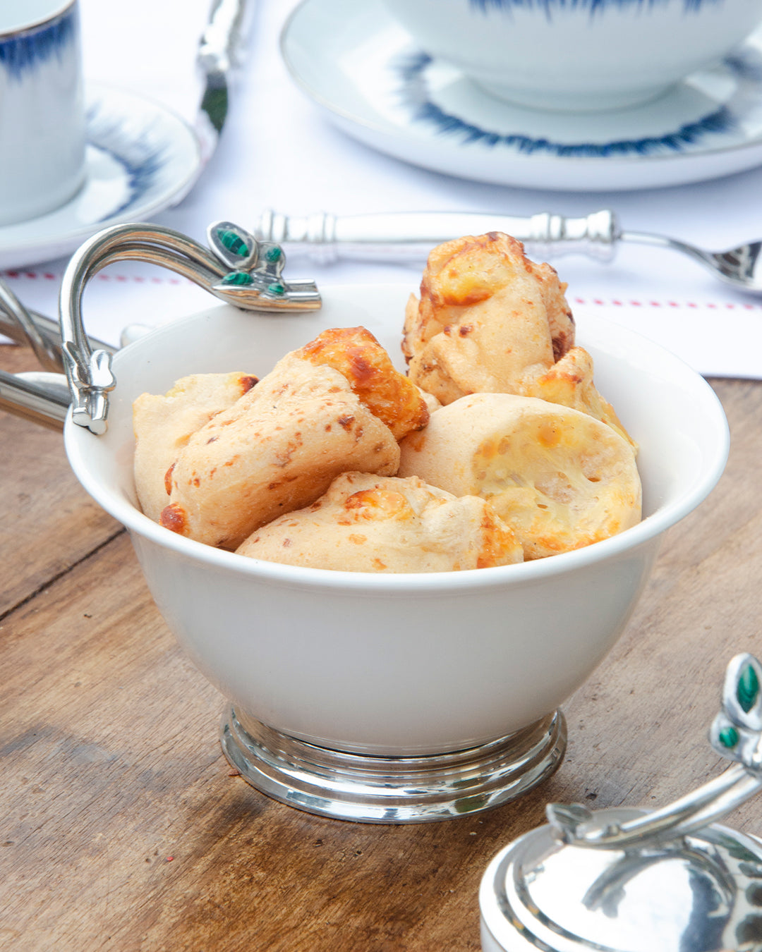 Tigela Bojuda Clássica Mini Green Butterfly