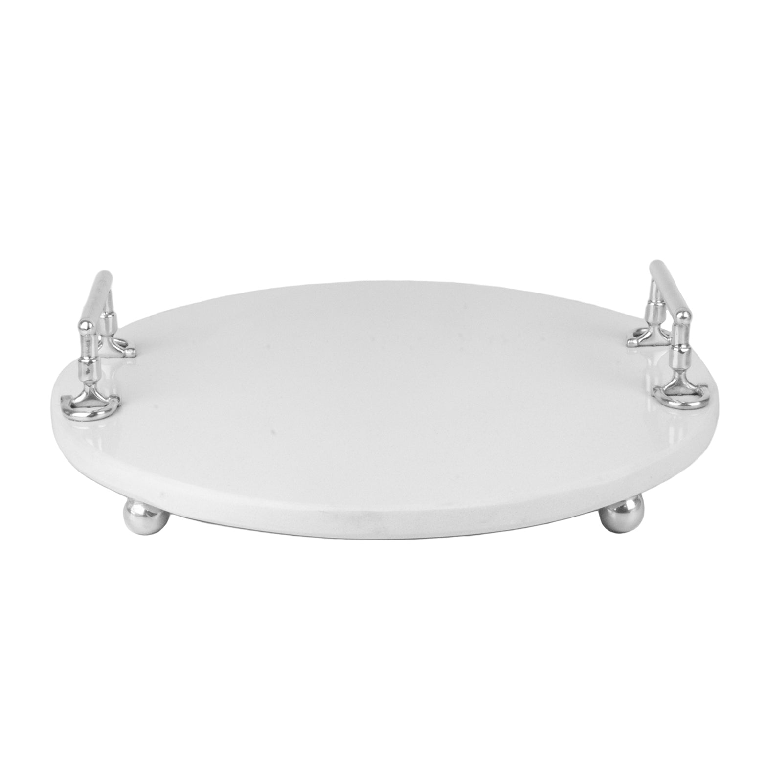 Tábua Marble Redonda Equestre (35 cm)
