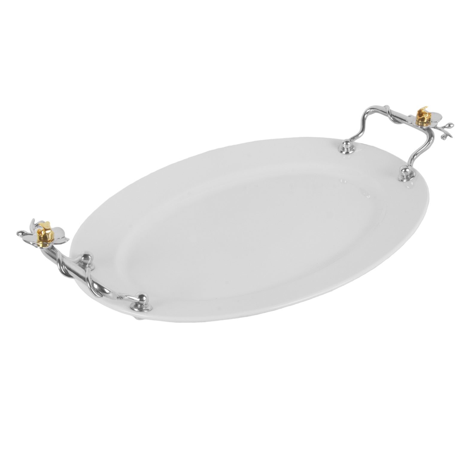 Travessa Oval Média Orquídea