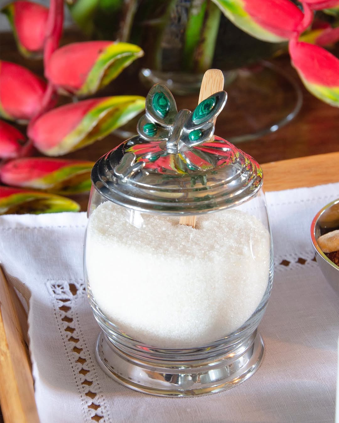 Copo para Geleia Green Butterfly