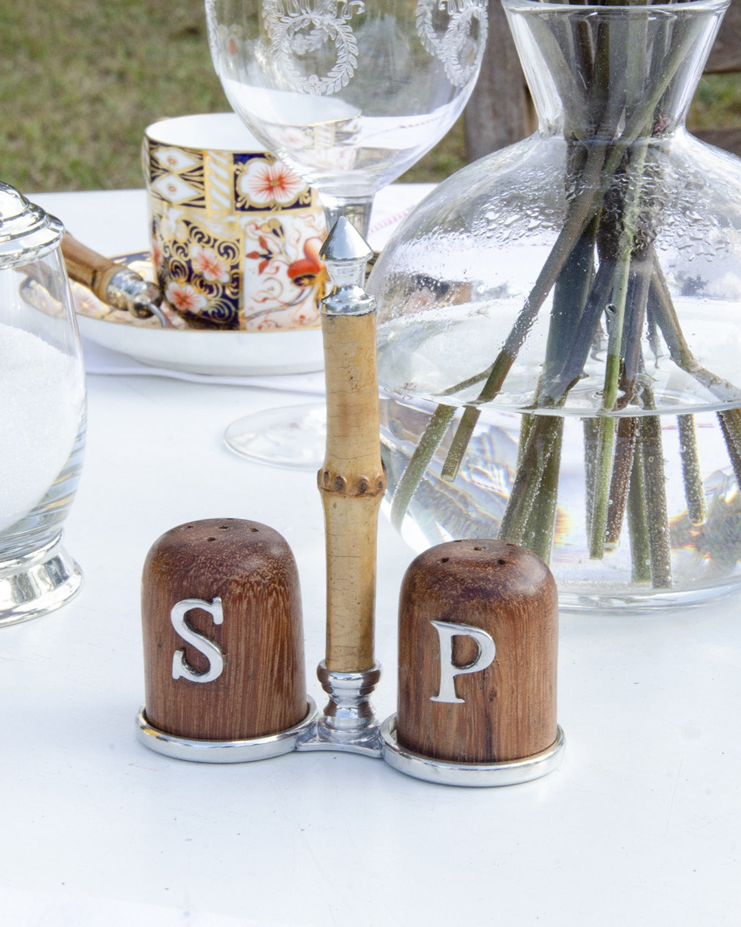 Conjunto Sal e Pimenta Bambu