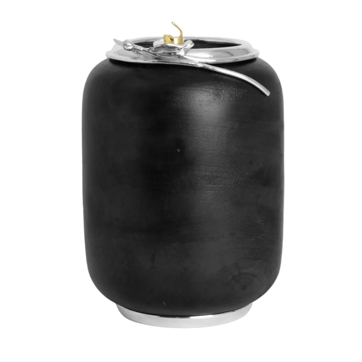 Vaso Mango Maior Preto Orquídea