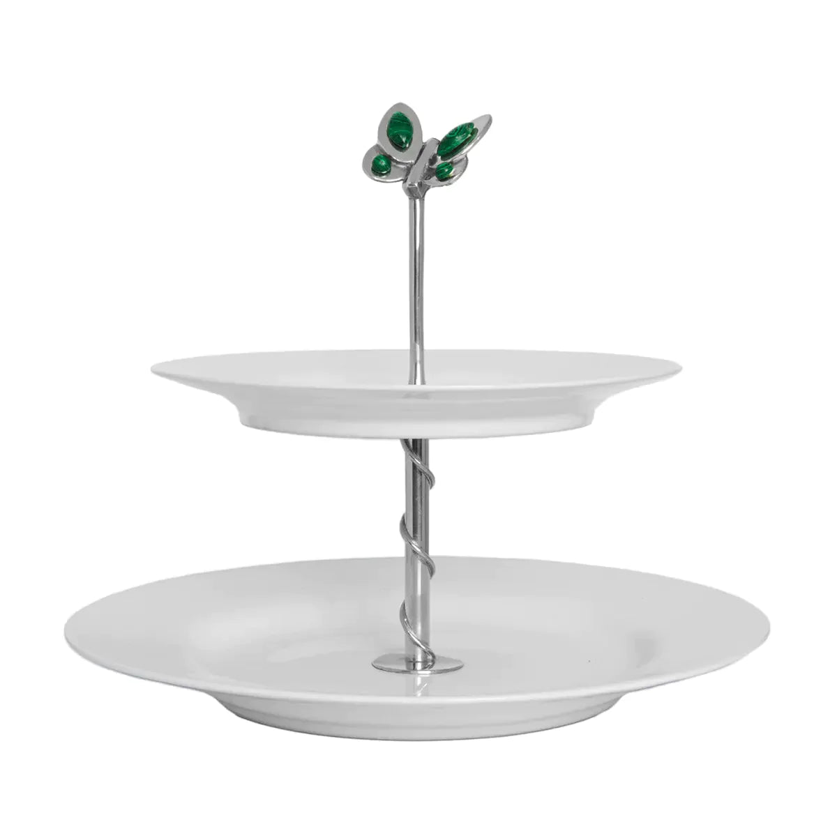 Petit Four Green Butterfly