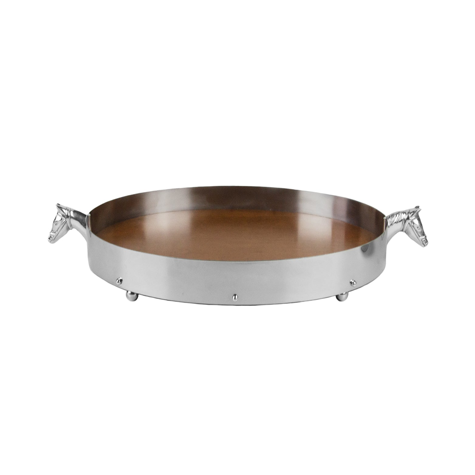 Bandeja Redonda Maior (55 cm) - Equestre