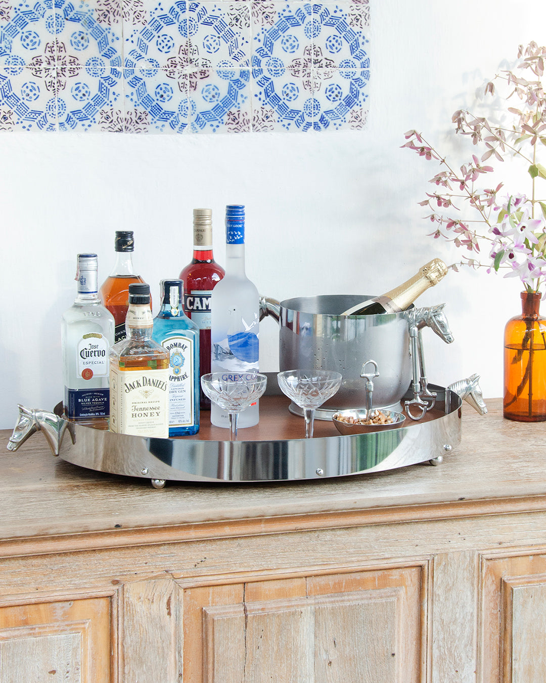 Bandeja Oval Maior (65 x 50) - Equestre