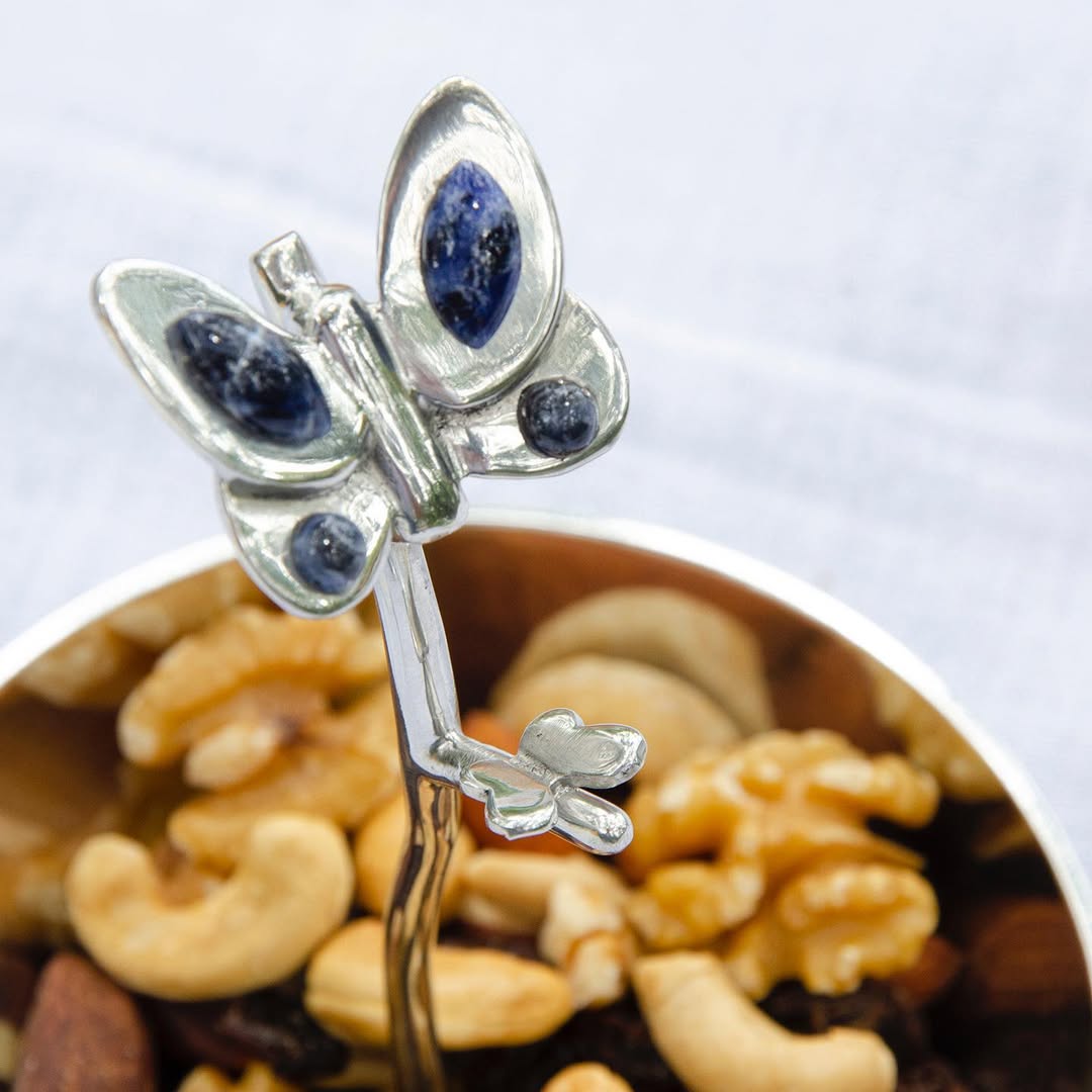 Bowl Catcher Blue Butterfly