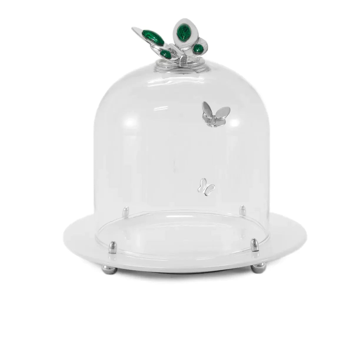 Porta Panetone Green Butterfly